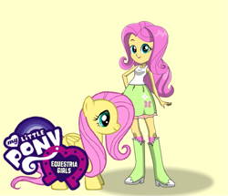 Size: 743x640 | Tagged: safe, artist:qbert2kcat, imported from derpibooru, fluttershy, human, pegasus, pony, equestria girls, female, my little pony equestria girls, solo