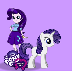 Size: 650x640 | Tagged: safe, artist:qbert2kcat, imported from derpibooru, rarity, human, pony, unicorn, equestria girls, female, horn, my little pony equestria girls, solo