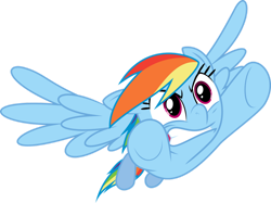 Size: 1024x765 | Tagged: safe, artist:yetioner, idw, imported from derpibooru, rainbow dash, pony, idw showified, nightmare rarity (arc), simple background, solo, transparent background, vector