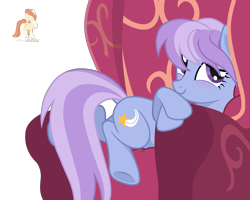 Size: 2500x2000 | Tagged: safe, artist:r4hucksake, imported from derpibooru, oc, oc:amethyst sprint, pony, couch, female, mare, simple background, solo, transparent background
