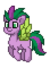 Size: 176x240 | Tagged: safe, imported from derpibooru, spike, pegasus, pony, pony town, a pony named spike, animated, flying, gif, male, pixel art, ponified, ponified spike, simple background, solo, species swap, sprite, stallion, transparent background