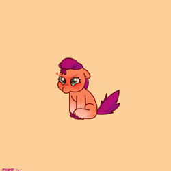 Size: 2480x2480 | Tagged: safe, artist:starburstuwu, imported from derpibooru, sunny starscout, earth pony, pony, angry, blushing, cute, female, floppy ears, g5, madorable, sunnybetes, unshorn fetlocks