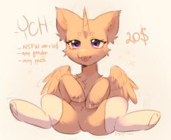 Size: 2432x1993 | Tagged: safe, artist:tyutya, imported from derpibooru, pony, chest fluff, clothes, commission, ear fluff, socks, stockings, thigh highs, ych sketch, your character here