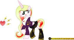 Size: 1727x943 | Tagged: safe, artist:thunderboltx33, oc, oc only, pony, clothes, female, mare