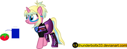 Size: 1384x538 | Tagged: safe, artist:thunderboltx33, oc, oc only, pony, clothes, female, mare