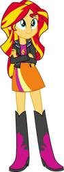 Size: 674x1799 | Tagged: safe, artist:josephpatrickbrennan, imported from derpibooru, sunset shimmer, equestria girls, female, my little pony equestria girls: rainbow rocks, simple background, solo, transparent background