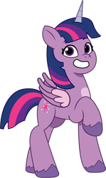 Size: 953x1603 | Tagged: safe, artist:prixy05, edit, imported from derpibooru, vector edit, twilight sparkle, alicorn, pony, female, g4 to g5, g5, generation leap, looking at you, mare, my little pony: tell your tale, simple background, smiling, smiling at you, solo, transparent background, twilight sparkle (alicorn), vector