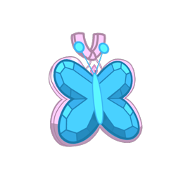 Size: 768x768 | Tagged: safe, artist:bluemario11, imported from derpibooru, butterfly, charm, g5, misty brightdawn, no pony, simple background, transparent background