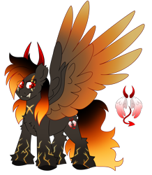 Size: 5233x6000 | Tagged: safe, artist:crazysketch101, imported from derpibooru, oc, oc only, oc:ashton burnside, pegasus, pony, horns, simple background, solo, transparent background, unshorn fetlocks