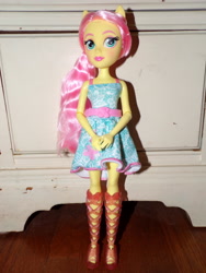 Size: 3456x4608 | Tagged: safe, imported from derpibooru, fluttershy, equestria girls, doll, photo, toy