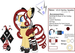 Size: 1473x1036 | Tagged: safe, artist:thunderboltx33, oc, oc only, pony, clothes, female, mare, reference sheet, socks