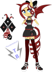 Size: 387x533 | Tagged: safe, artist:thunderboltx33, oc, oc only, equestria girls, clothes, socks