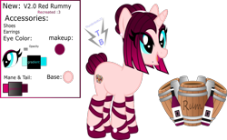Size: 780x482 | Tagged: safe, artist:thunderboltx33, oc, oc only, pony, cutie mark, female, mare, reference sheet