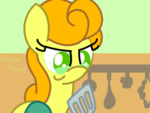 Size: 540x405 | Tagged: safe, alternate version, artist:greenhoof, imported from derpibooru, carrot top, golden harvest, earth pony, pony, animated, female, gif, mare, solo, vector