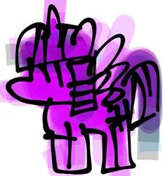 Size: 823x886 | Tagged: safe, artist:crackledbugs, imported from derpibooru, twilight sparkle, alicorn, pony, colored sketch, female, mare, sketch, solo, twilight sparkle (alicorn)