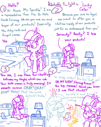 Size: 4779x6013 | Tagged: safe, artist:adorkabletwilightandfriends, imported from derpibooru, shining armor, twilight sparkle, alicorn, comic:adorkable twilight and friends, adorkable, adorkable twilight, bed, bedroom, blushing, brother and sister, cellphone, clock, comic, cute, dork, embarrassed, female, happy, joke, lamp, lying down, magic, male, ointment, phone, phone call, pillow, plushie, prank, prank call, sibling, siblings, slice of life, smartphone, teddy bear, tissue box, twilight sparkle (alicorn)