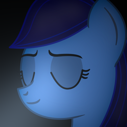 Size: 2300x2300 | Tagged: safe, artist:starless, derpibooru exclusive, imported from derpibooru, oc, oc only, oc:starless, oc:starlight pianissimo, earth pony, eyes closed, female, mare, not coloratura, rule 63, solo