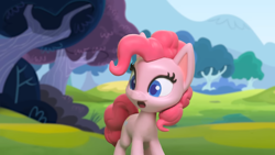 Size: 1920x1080 | Tagged: safe, imported from derpibooru, screencap, pinkie pie, earth pony, pony, my little pony: pony life, my little pony: stop motion short, pinkie pie vs the flowers, confused, cute
