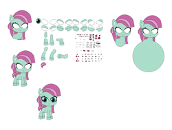 Size: 1736x1309 | Tagged: safe, imported from derpibooru, earth pony, pony, my little pony: pony life, character builder, g3, minty (g4), simple background, white background