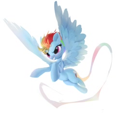 Size: 1386x1294 | Tagged: safe, artist:vondsketch, imported from derpibooru, rainbow dash, pegasus, pony, female, flying, mare, simple background, solo, white background