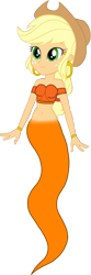 Size: 529x1598 | Tagged: safe, artist:invisibleink, artist:tylerajohnson352, imported from derpibooru, applejack, genie, equestria girls, armlet, belly button, belly dancer outfit, bracelet, ear piercing, earring, eyelashes, freckles, geniefied, harem outfit, hat, hooped earrings, jewelry, midriff, piercing, tied hair