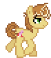 Size: 74x84 | Tagged: safe, artist:jaye, imported from derpibooru, feather bangs, animated, desktop ponies, pixel art, simple background, solo, sprite, transparent background, trotting