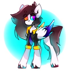 Size: 1100x1100 | Tagged: safe, artist:kingdom, imported from derpibooru, oc, oc only, pegasus, pony, full body, solo
