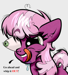 Size: 1000x1100 | Tagged: safe, artist:scandianon, imported from derpibooru, cheerilee, earth pony, pony, crazy face, dialogue, drool, eye bulging, faic, female, licking, licking lips, mare, messy mane, open mouth, open smile, raised tail, smiling, solo, tail, tongue out