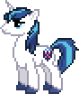 Size: 88x104 | Tagged: artist needed, safe, imported from derpibooru, shining armor, unicorn, animated, blinking, desktop ponies, facing left, gif, horn, male, pixel art, simple background, solo, sprite, stallion, transparent background