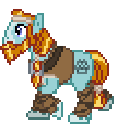 Size: 118x114 | Tagged: safe, artist:jaye, imported from derpibooru, rockhoof, earth pony, pony, animated, desktop ponies, male, pixel art, simple background, solo, sprite, stallion, transparent background, trot cycle, trotting, walk cycle, walking