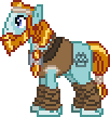 Size: 102x108 | Tagged: safe, artist:jaye, imported from derpibooru, rockhoof, earth pony, pony, animated, blinking, desktop ponies, gif, idle, idle animation, male, pixel art, simple background, solo, sprite, stallion, transparent background