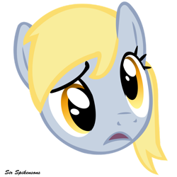 Size: 900x900 | Tagged: safe, artist:sirspikensons, imported from derpibooru, derpy hooves, pegasus, pony, female, head only, mare, simple background, solo, transparent background, vector