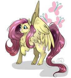Size: 1024x1120 | Tagged: safe, artist:legendaryshadee, imported from derpibooru, fluttershy, pony, simple background, solo, transparent background