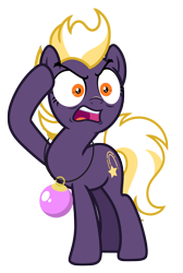 Size: 4545x6750 | Tagged: safe, artist:estories, imported from derpibooru, oc, oc only, oc:wildheart, earth pony, pony, absurd resolution, angry, christmas ball, female, floppy ears, mare, simple background, solo, transparent background, vector