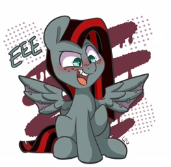 Size: 2072x2032 | Tagged: source needed, safe, artist:lou, imported from derpibooru, oc, oc only, pony, eeee, female, mare