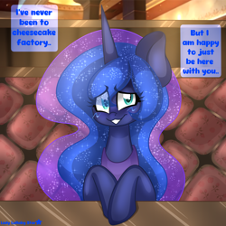 Size: 2000x2000 | Tagged: safe, artist:ladylullabystar, imported from derpibooru, princess luna, pony, solo