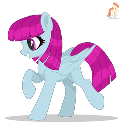 Size: 2500x2500 | Tagged: safe, artist:r4hucksake, imported from derpibooru, oc, oc:orchid mist, pegasus, pony, biography, cute, female, mare, ocbetes, purple eyes, purple mane, simple background, solo, standing on two hooves, transparent background
