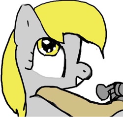 Size: 472x450 | Tagged: safe, artist:fluor1te, imported from derpibooru, derpy hooves, pegasus, pony, bust, female, mare, portrait, simple background, solo, white background