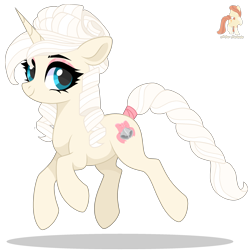 Size: 2500x2500 | Tagged: safe, artist:r4hucksake, imported from derpibooru, oc, oc:vanilla dawn, pony, unicorn, eyeshadow, female, horn, makeup, mare, simple background, solo, transparent background