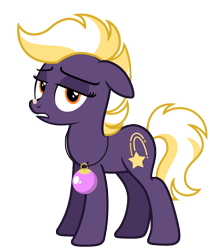 Size: 5953x7075 | Tagged: safe, artist:estories, imported from derpibooru, oc, oc only, oc:wildheart, earth pony, pony, absurd resolution, christmas ball, female, floppy ears, mare, simple background, solo, transparent background, vector