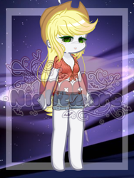 Size: 1536x2048 | Tagged: safe, artist:sheru, imported from derpibooru, applejack, human, equestria girls, gacha club