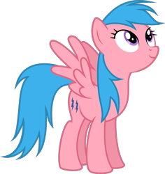 Size: 1933x2048 | Tagged: safe, artist:deratrox, artist:marthageneric1999, color edit, edit, imported from twibooru, vector edit, firefly, pegasus, pony, buckball season, season 6, .svg available, absurd resolution, colored, cute, female, flyabetes, g1, g1 to g4, generation leap, image, looking up, mare, png, simple background, smiling, solo, transparent background, vector