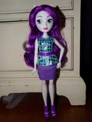 Size: 3456x4608 | Tagged: safe, imported from derpibooru, rarity, equestria girls, doll, photo, rarity peplum dress, toy