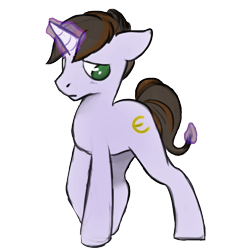 Size: 906x906 | Tagged: safe, imported from derpibooru, oc, oc only, oc:crestfallen, unicorn, horn, looking away, male, sad, shy, simple background, solo, stallion, transparent background