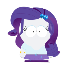 Size: 1175x1135 | Tagged: safe, imported from derpibooru, rarity, equestria girls, simple background, solo, south park, transparent background