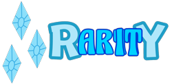 Size: 1230x607 | Tagged: safe, artist:rupahrusyaidi, imported from derpibooru, rarity, logo, no pony, simple background, solo, transparent background