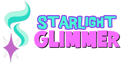 Size: 1054x553 | Tagged: safe, artist:rupahrusyaidi, imported from derpibooru, starlight glimmer, logo, no pony, simple background, solo, transparent background