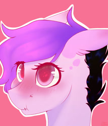 Size: 1024x1195 | Tagged: safe, artist:pixelberrry, imported from derpibooru, oc, pony, bust, portrait, solo