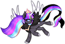 Size: 483x329 | Tagged: safe, artist:natures_love, imported from derpibooru, oc, oc only, alicorn, pony, alicorn oc, female, horn, mare, simple background, solo, transparent background, wings