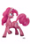 Size: 2650x3852 | Tagged: safe, artist:winpuss, imported from derpibooru, pinkie pie, earth pony, pony, female, mare, simple background, solo, white background